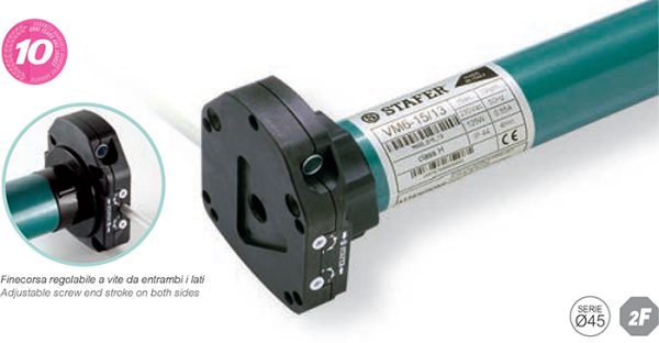 Stafer VM6 – Mechanical Motor with Manual Overide